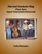 Harvest Hoedown Rag (Upper Intermediate/Advanced Piano Solo) piano sheet music cover